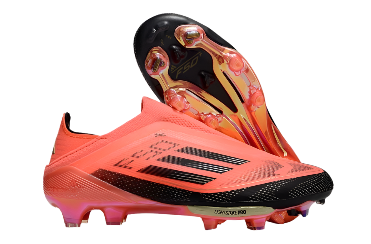 ADIDAS F50 + FG VIVID HORIZON - TURBO/AURORA BLACK/PLATIN METALLIC